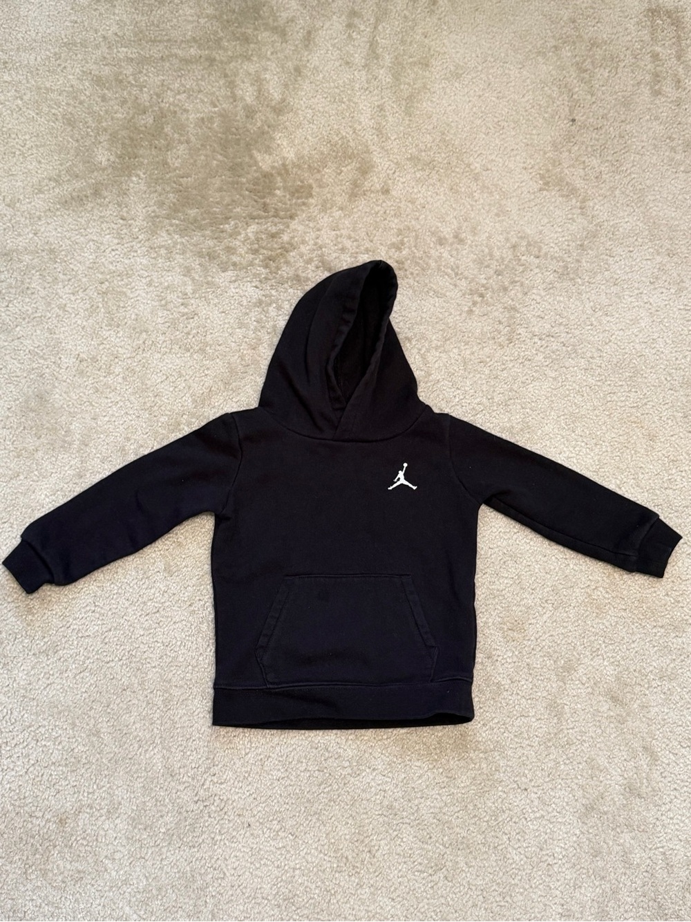 Jordan Jumpman Black Pullover Hoodie Sweatshirt - Toddler Size 24M